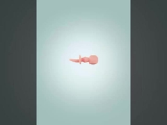 Cuillère écologique à poignée courte et fourchette Cuillères en silicone pour bébés 48 grammes