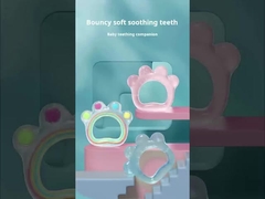 La taille du jouet est de 8x9 cm pour les bébés et le poids est de 35 grammes